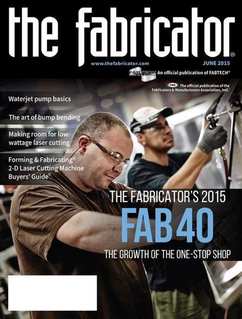 articles about metal fabrication|the fabricator magazine online.